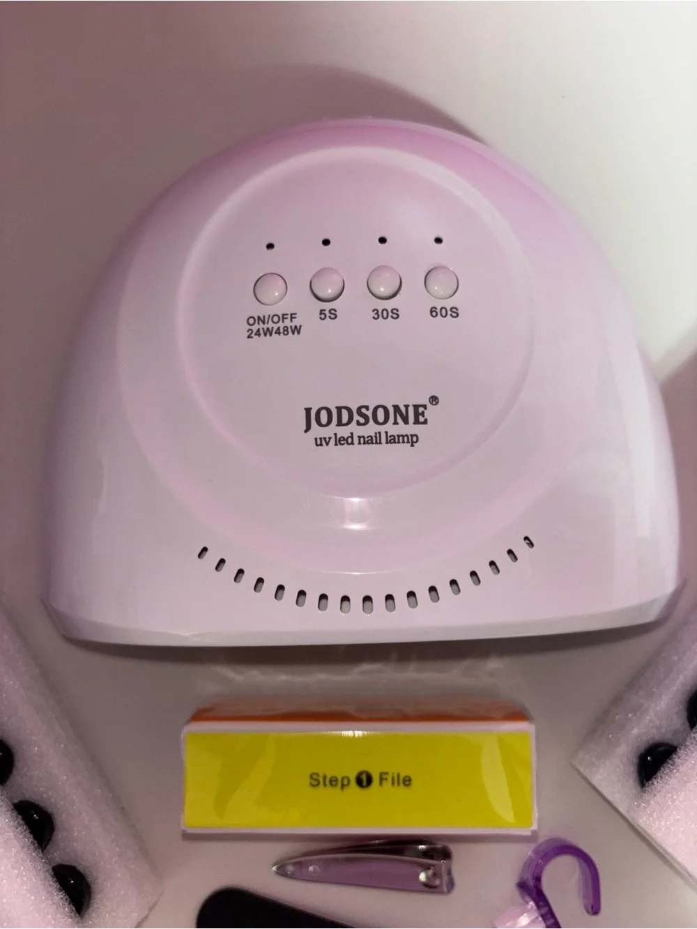 JODSONE 60 Color Gel Nail Polish Kit UV LED Lamp Complete Set New